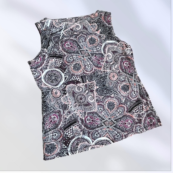 Style & Co. Petite Tank Blouse Ruffles - Picture 2 of 15